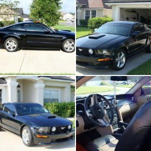 2007 Black Mustang GT/CS