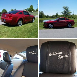 2008 GT/CS Candy Apple Red